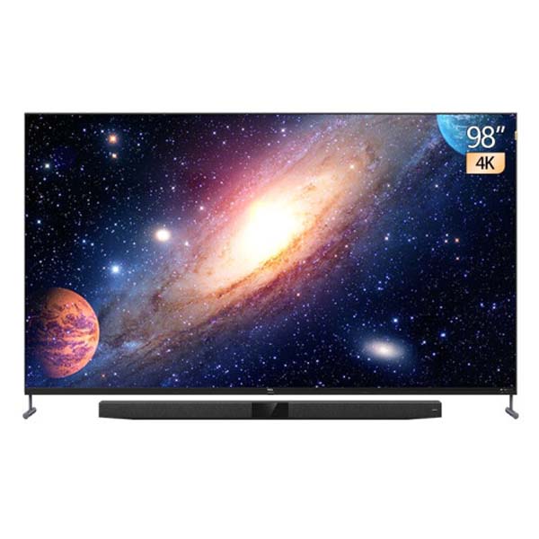 TCL智屏 98X9C 98英寸原色量子点无边全面屏安桥音响 120HZ液晶网络智能声控平板电视机 98X9C（98英寸）