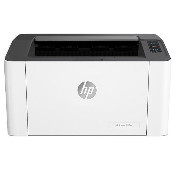 惠普 （HP） 108w 锐系列新品激光打印机 更高配置无线打印 A4幅面无线版