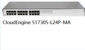 华为（HUAWEI）企业级千兆交换机  S1730S-L24P-MA 24口千兆POE