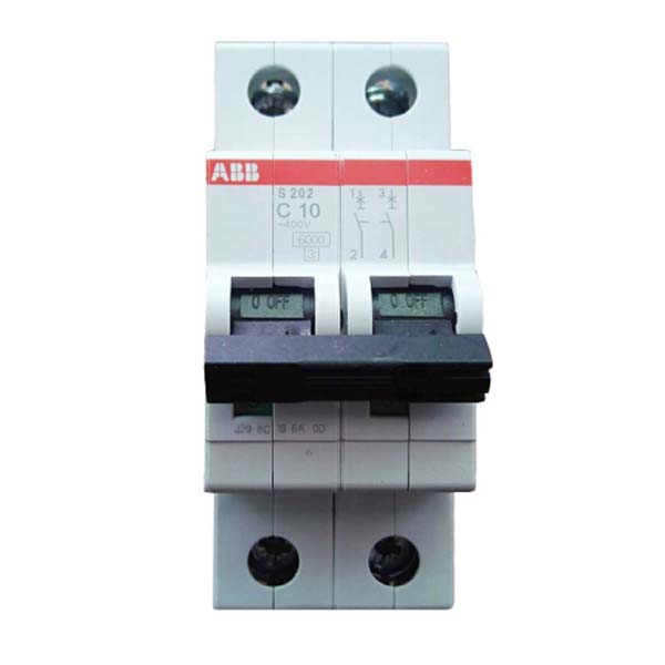 ABB S200系列微型断路器；S202-C10