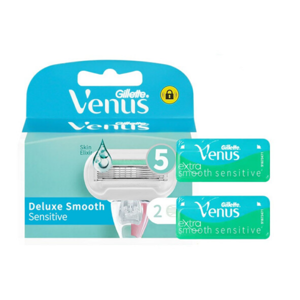 吉列Venus芦荟敏感肌适用款双刀头