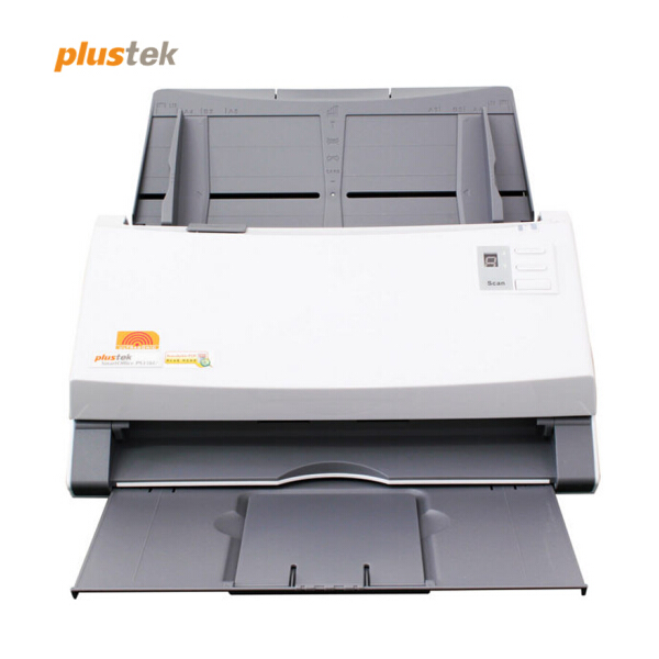 精益（Plustek） PS416U 扫描仪A4高速高清彩色双面自动馈纸式扫描仪PS406U升级版