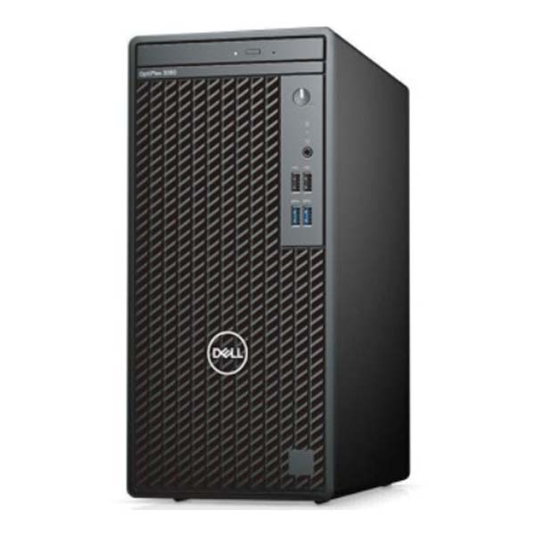 戴尔(Dell) OptiPlex 3080MT台式机 (i3-10100-A3) I3-10100/4G/1T/无光驱/win10家庭版/3NBD