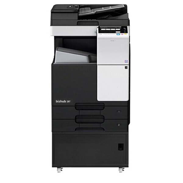柯尼卡美能达 KONICA MINOLTA bizhub 287 A3黑白多功能复合机一体机（双面输稿器+双纸盒）