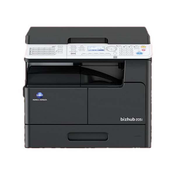柯尼卡美能达 KONICA MINOLTA bizhub 205i A3黑白复合机(盖板+双面器+单纸盒）bizhub 206升级版